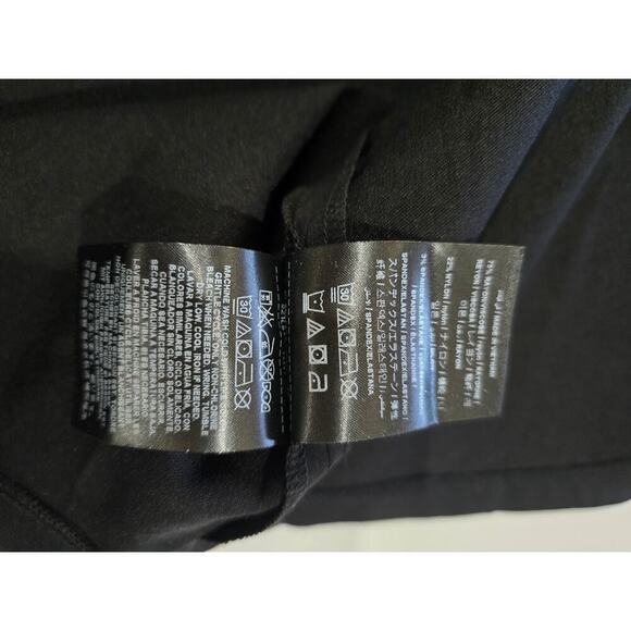 Guess Women’s Sexy Black Lace-Up Slit Pencil Skirt large Classic Work/Date Night - Picture 6 of 9